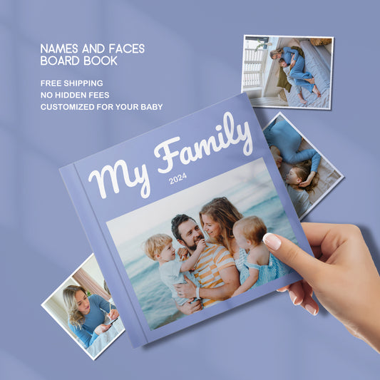 Names and Faces Board Book