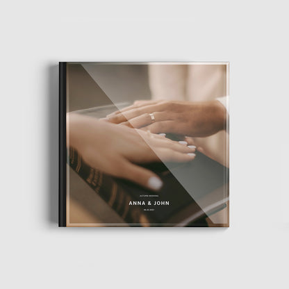 【Premium Photo Book 】Acrylic & Leather Cover